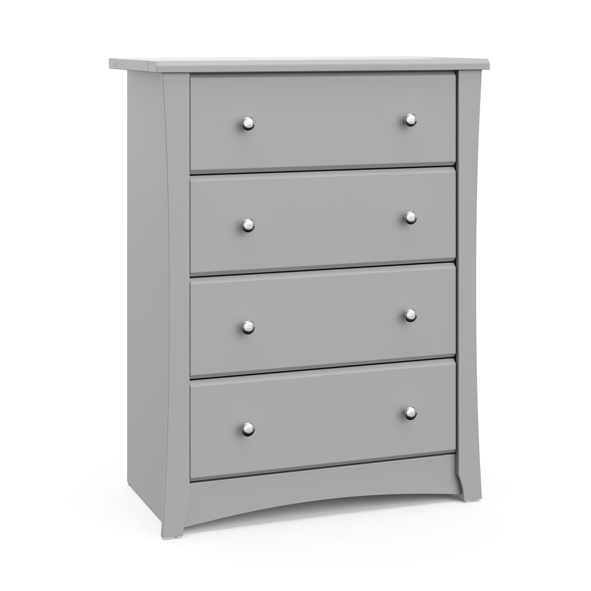 Crescent 4-Drawer Dresser/Chest, Pebble Gray T5V3 - product image 1