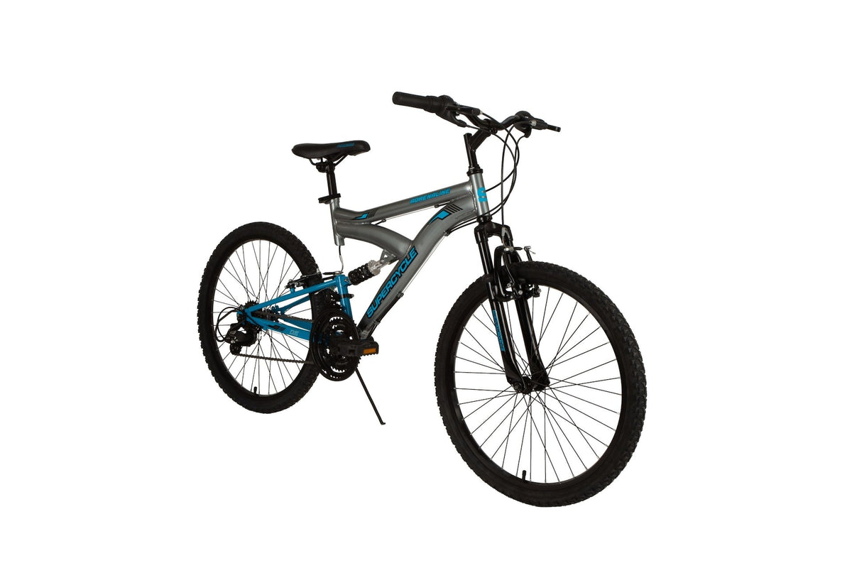 Adrenaline Youth DS Mountain Bike 24-in, Grey M7W8 - product image 1
