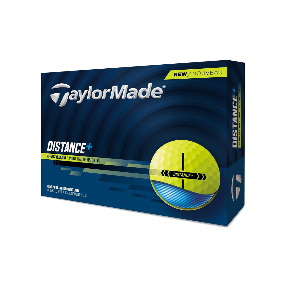 Distance+ Golf Balls, Yellow, 12-pk H9V8 - product image 1