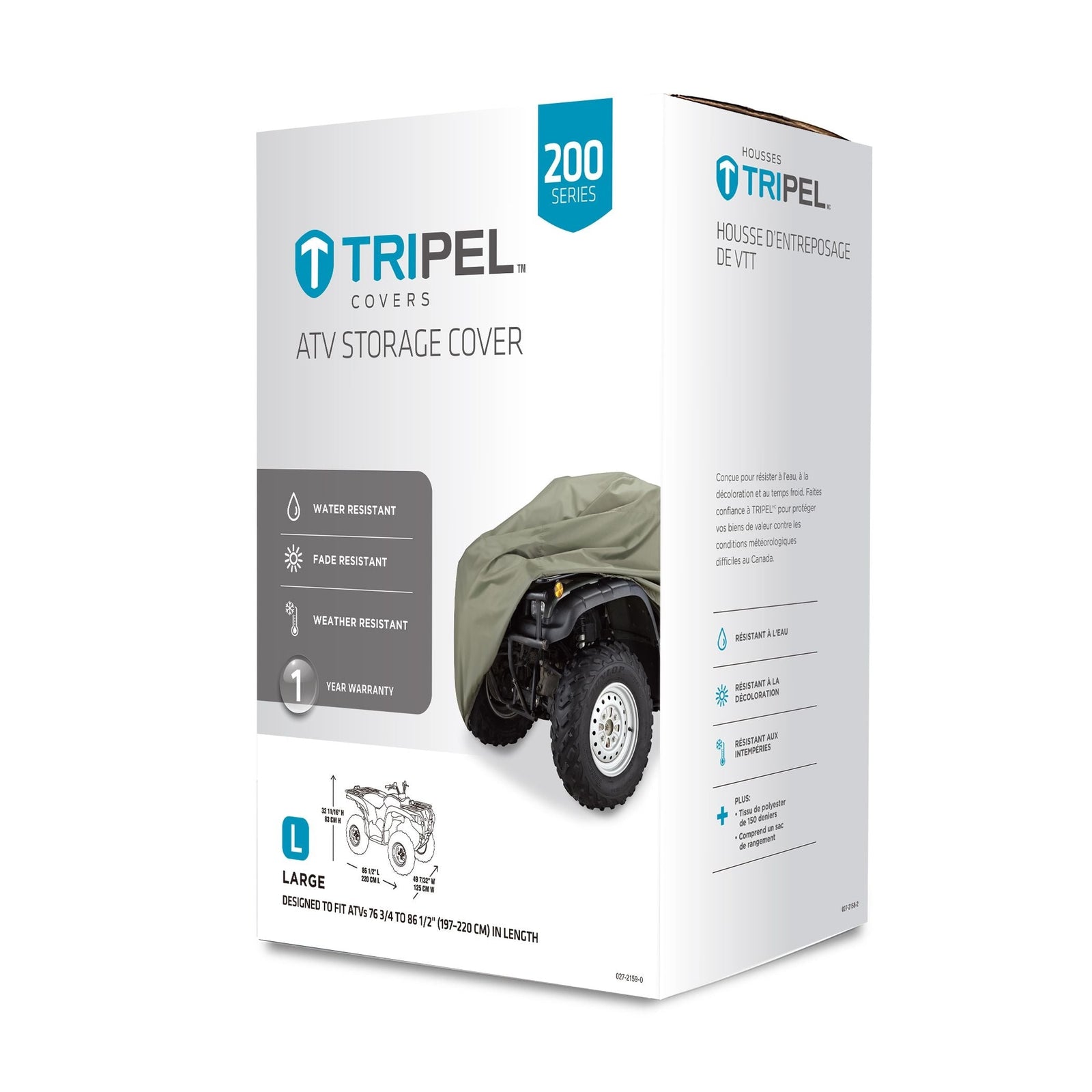 Waterproof ATV Storage Cover, Large R2Q1 - product image 1