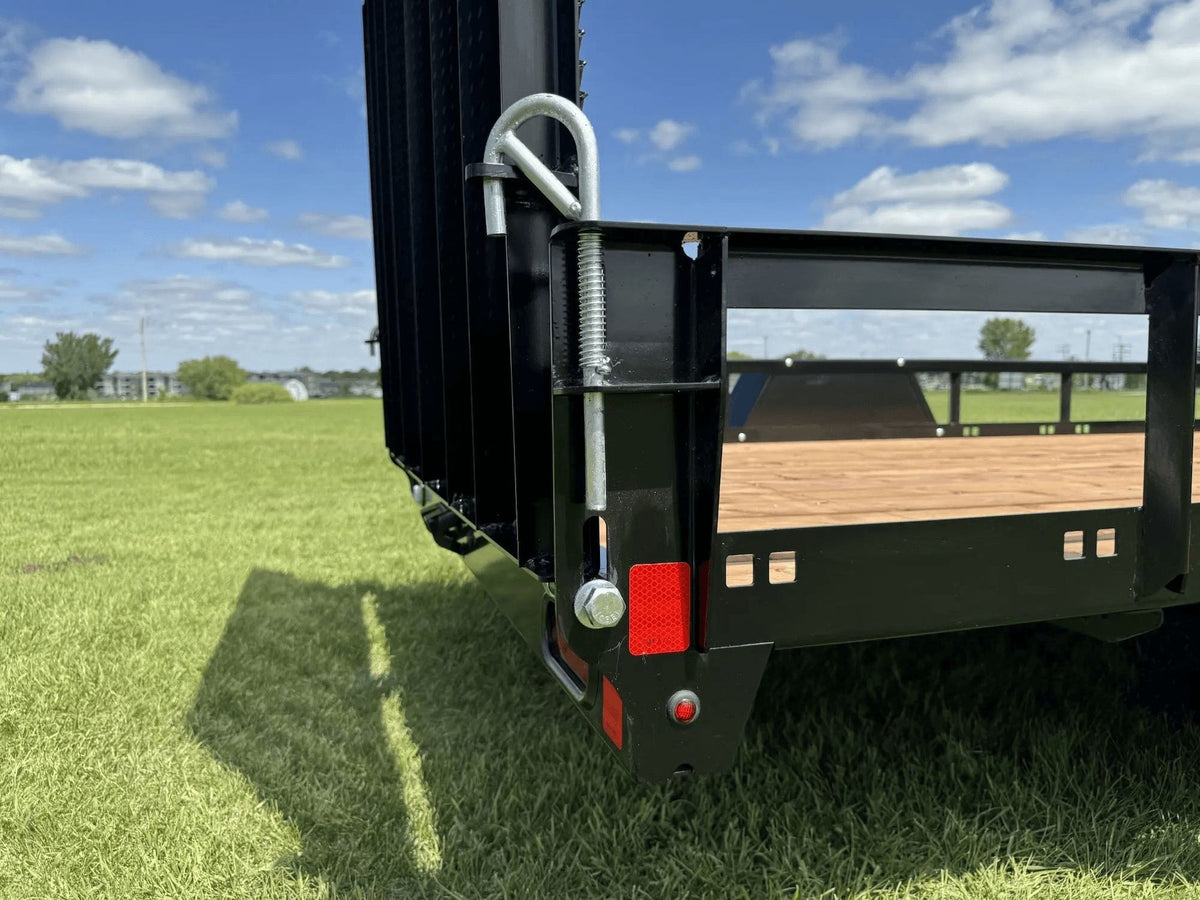 77-in x 12-ft Utility Trailer With Gate, Black N1G3 - product image 8