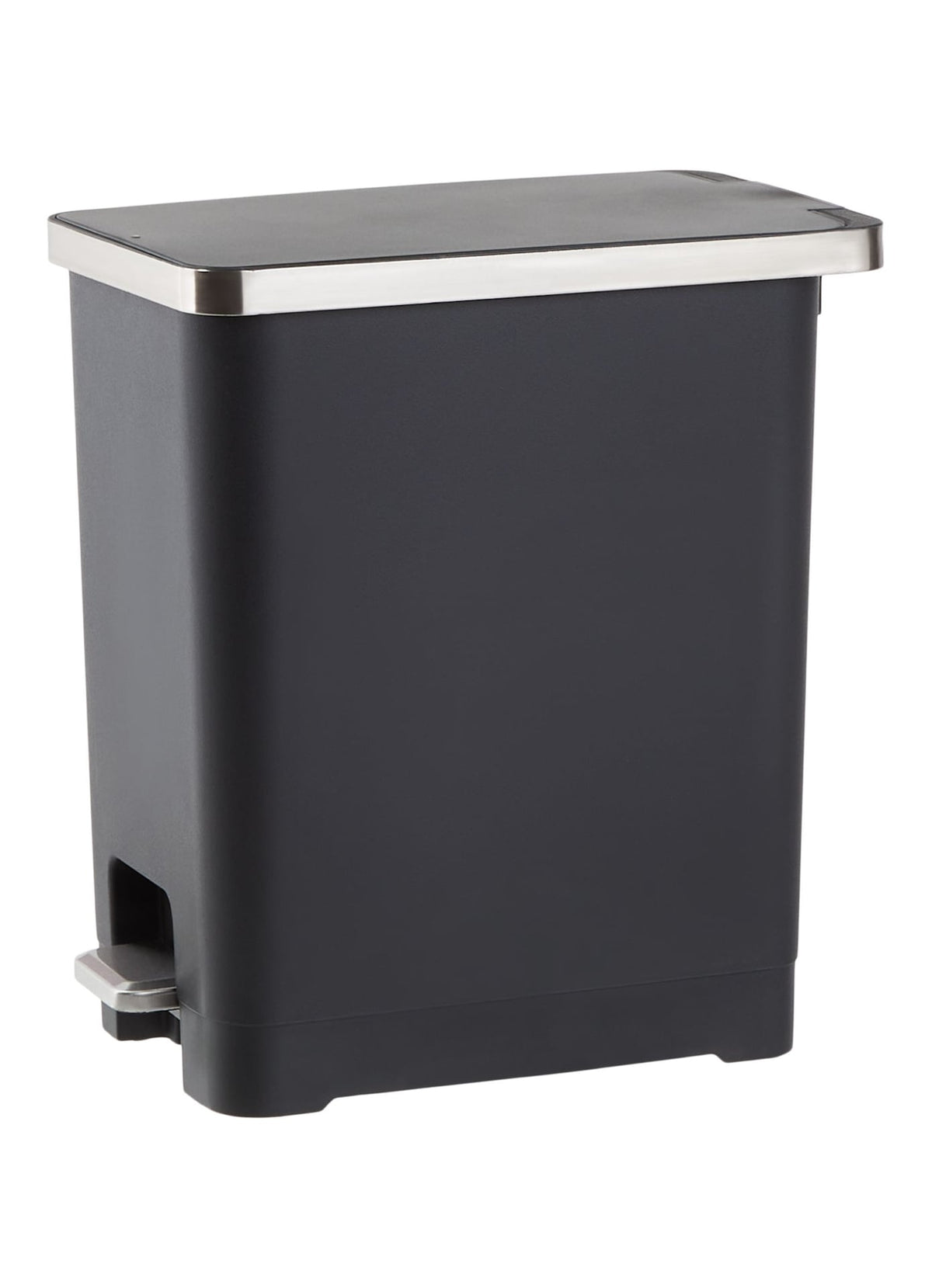 Type A Slim Black Resin Garbage Can, 15-L Y4L5 - product image 4