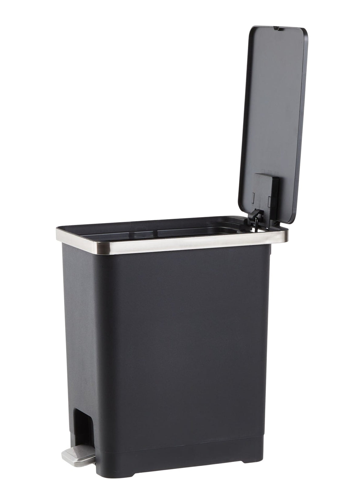 Type A Slim Black Resin Garbage Can, 15-L Y4L5 - product image 6