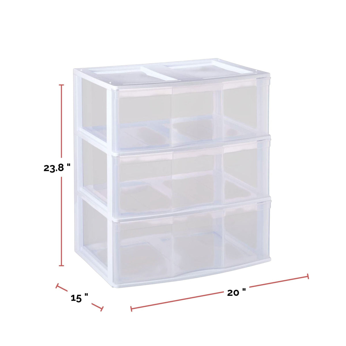 type A Wide 3-Drawer Tower F9B3 - product image 4