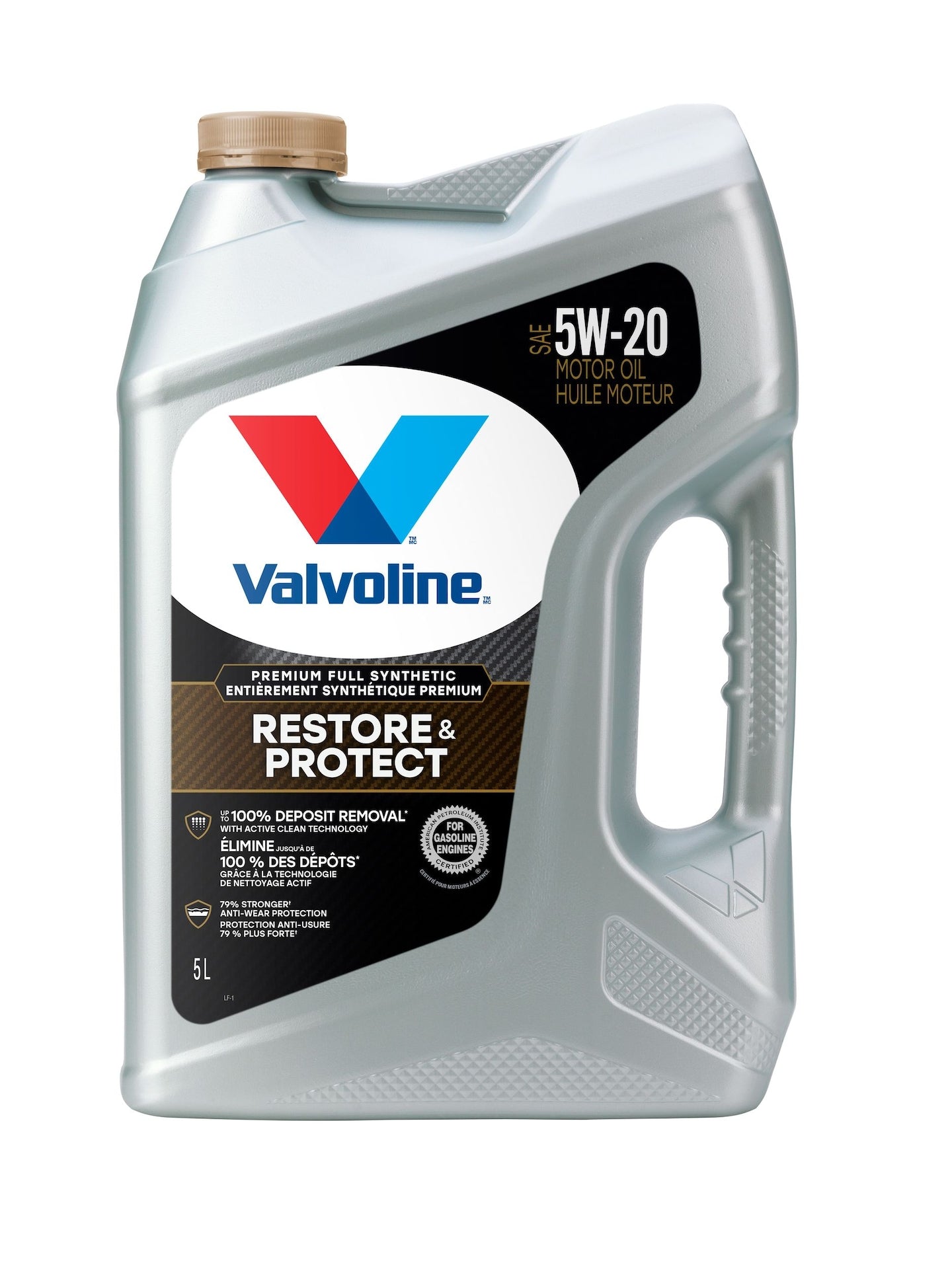 Restore and Protect Synthetic Motor Oil, 5-L H8T2 - product image 1