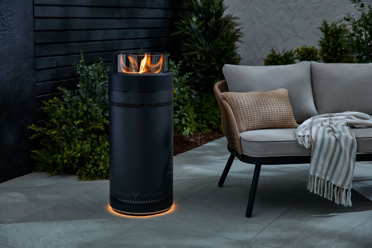LP Gas Fire Column with LED Glow Ring L6V2 - product image 8