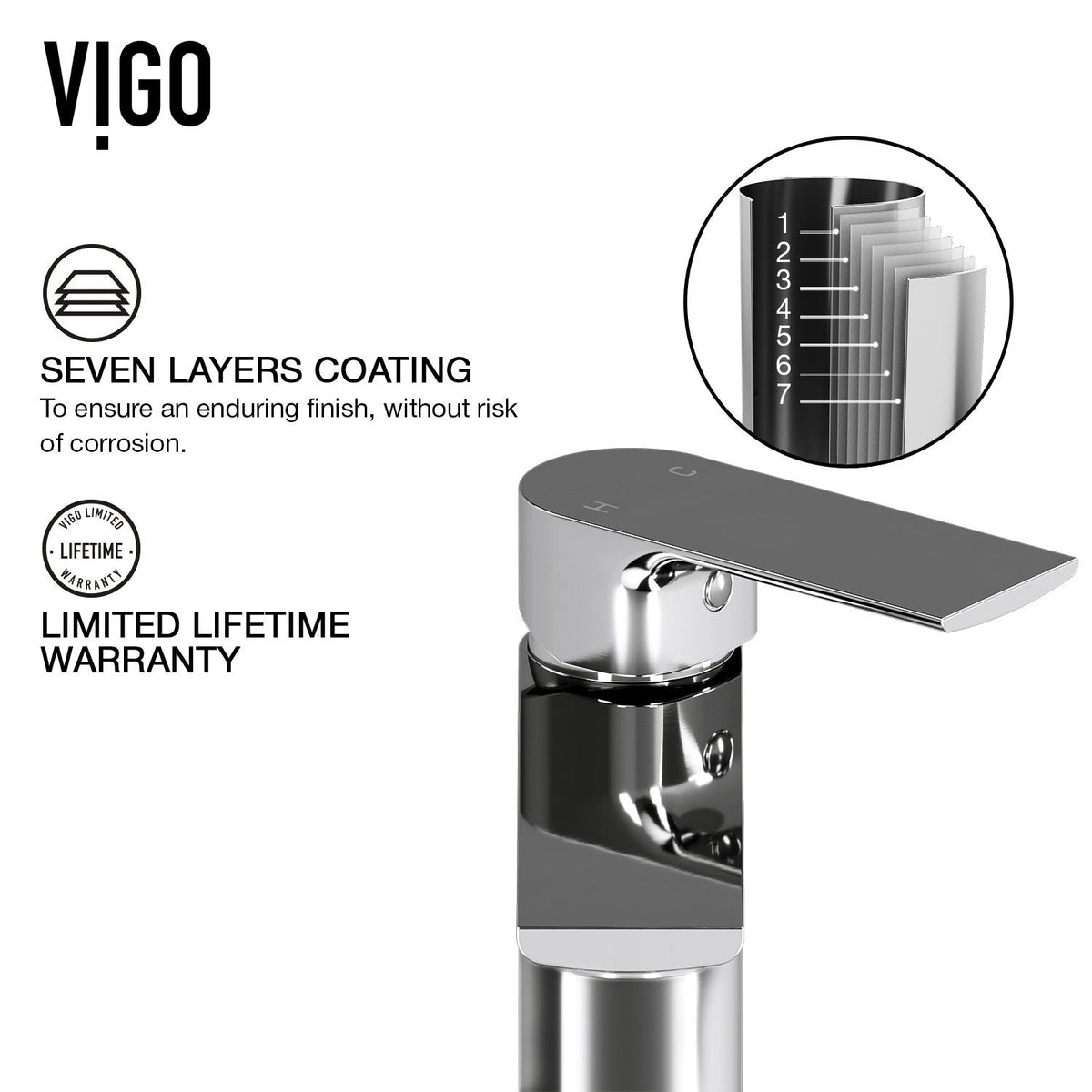 Davidson Single Handle Single Hole Bathroom Sink Faucet, WaterSense Certified, Chrome O8P1 - product image 3
