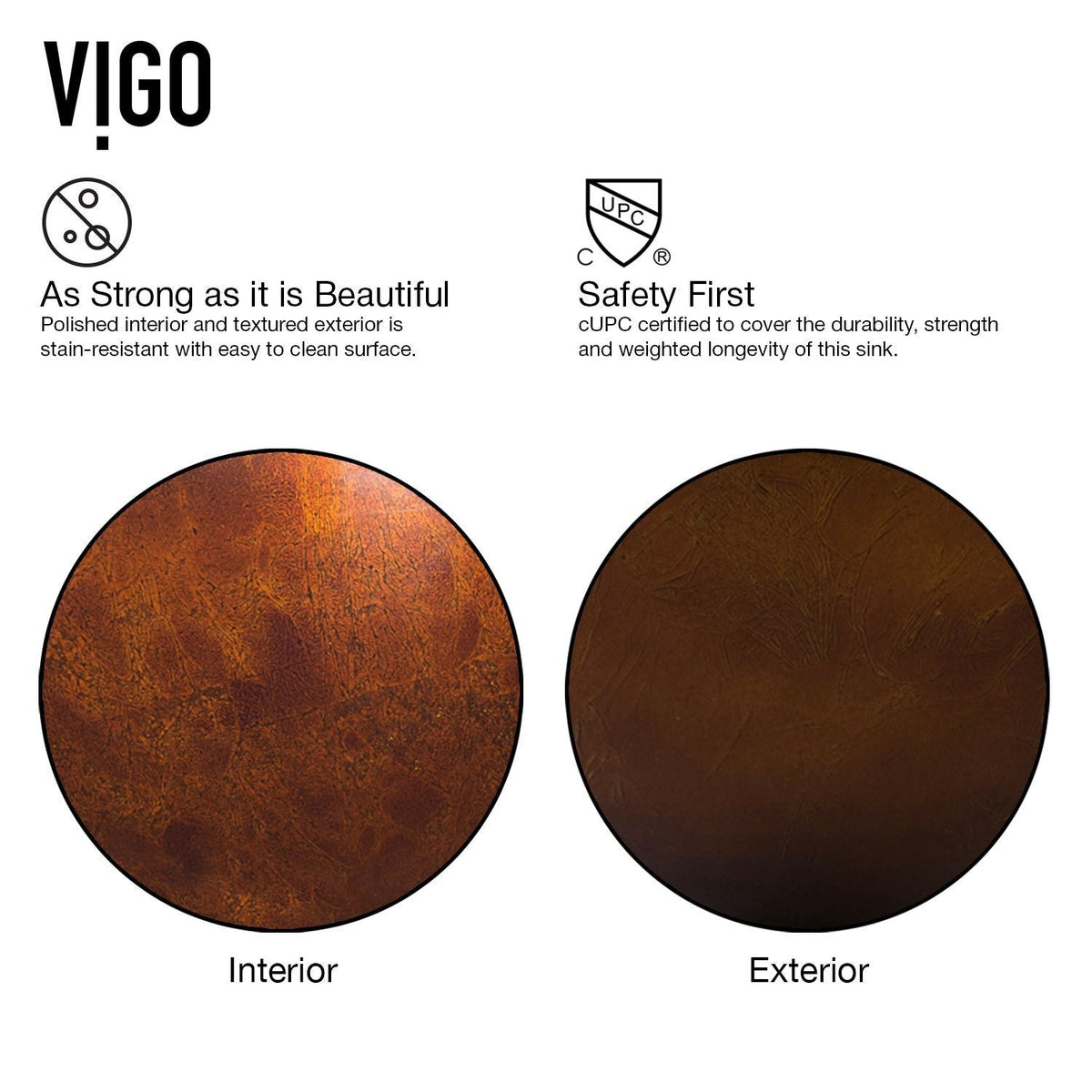 Glass Russet Brown Bathroom Sink/Basin Set with Niko Faucet and Round Vessel H7G0 - product image 3