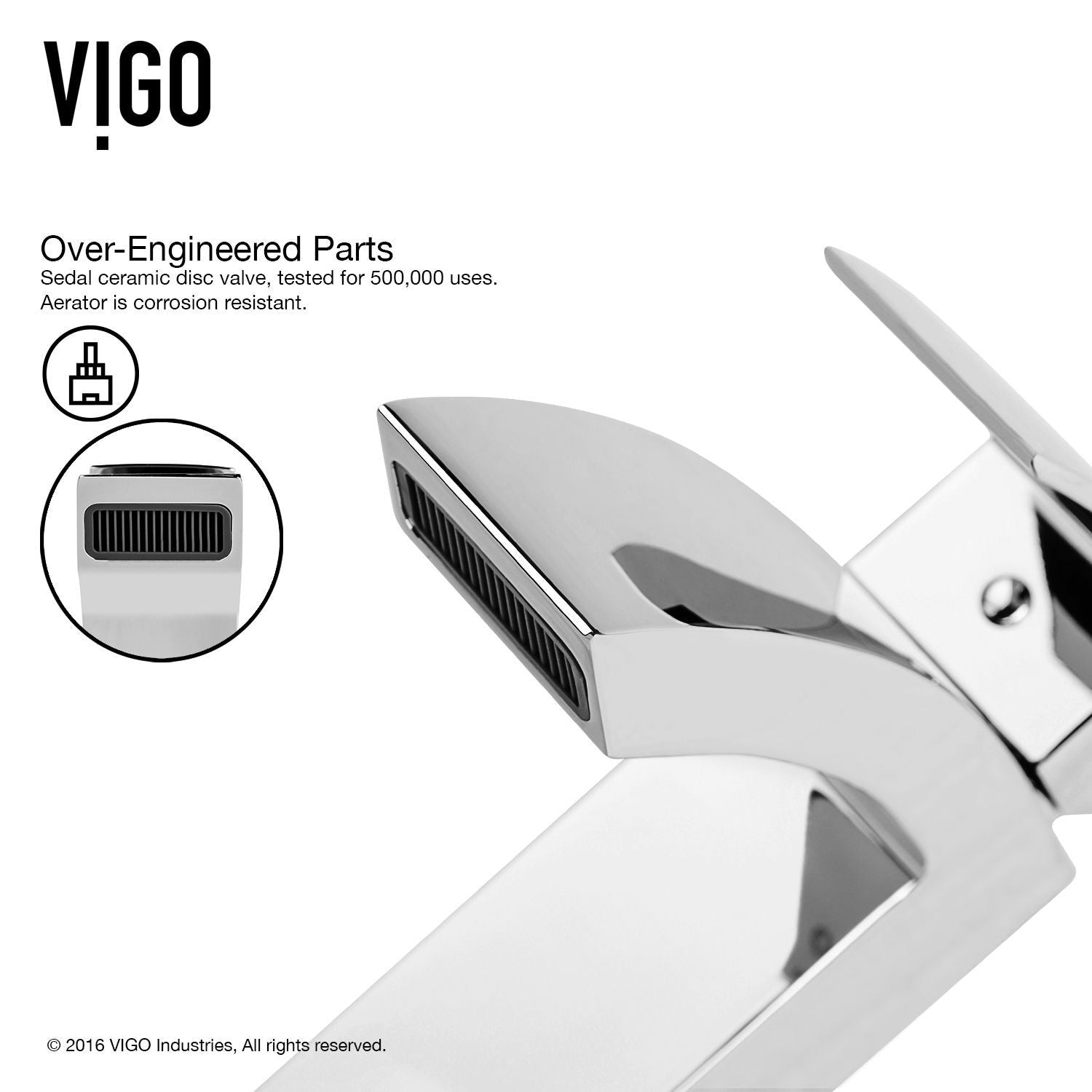 Glass Simply Silver Bathroom Sink/Basin Set with Chrome Duris Faucet and Round Vessel S4R3 - product image 6
