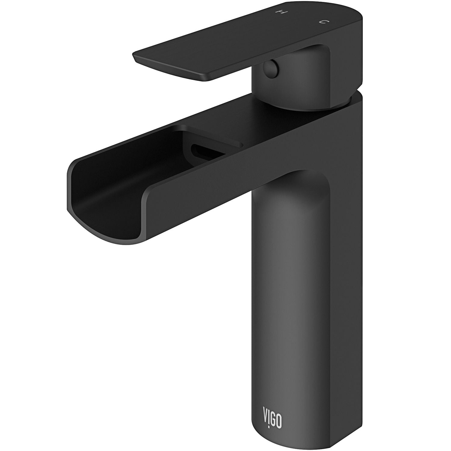 Ileana Single Handle Single Hole Bathroom Sink Faucet, WaterSense Certified, Matte Black A0A0 - product image 1