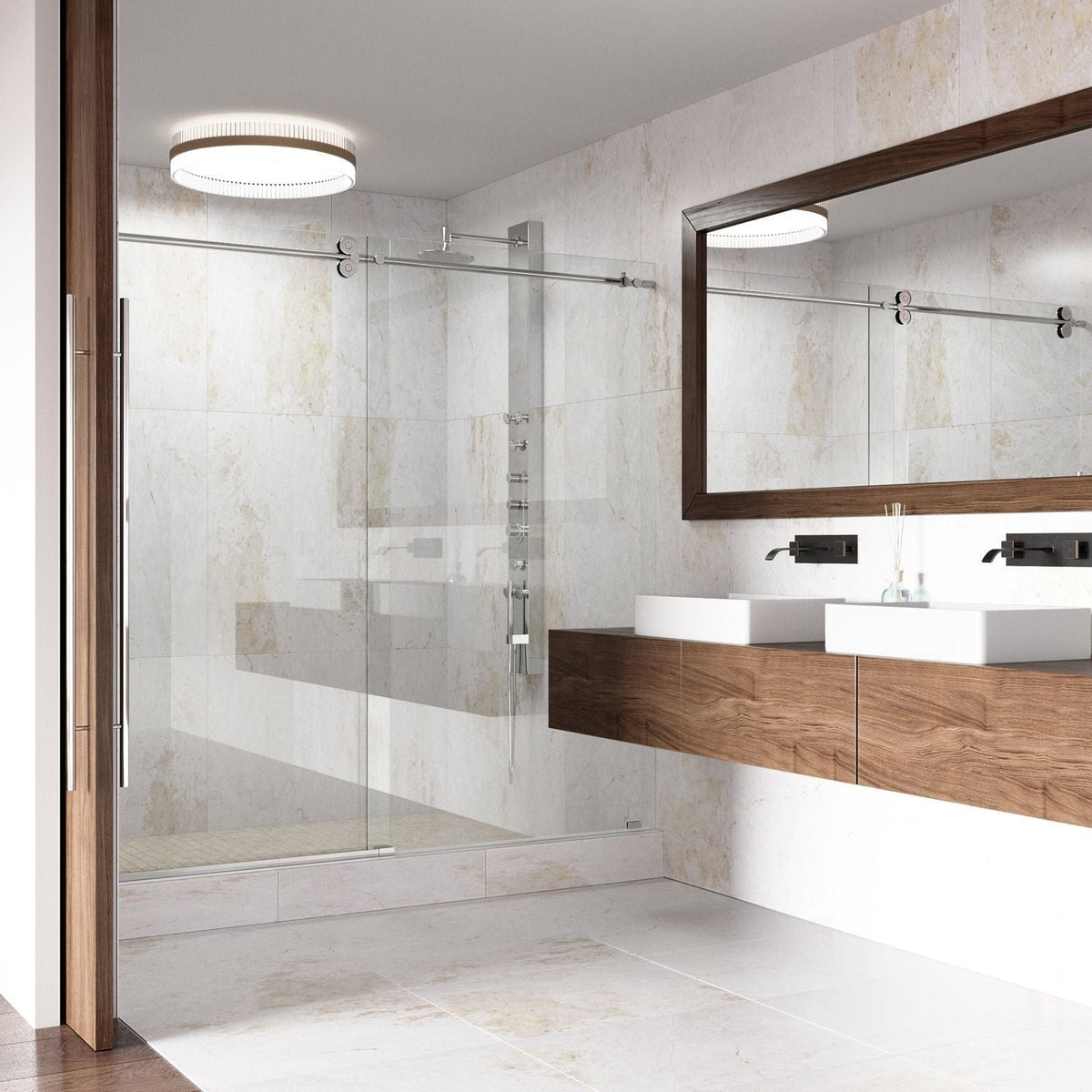 Magnolia Matte Stone Vessel Bathroom Sink/Basin with Deep Bowl, White O4Q5 - product image 7