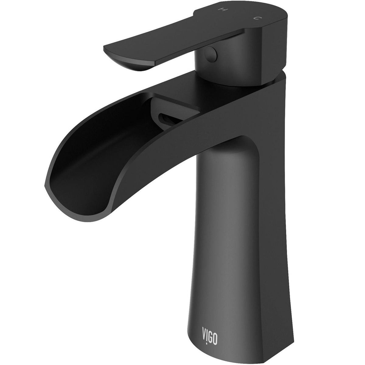 Paloma Single Handle Single Hole Bathroom Sink Faucet, WaterSense Certified, Matte Black R0G4 - product image 3
