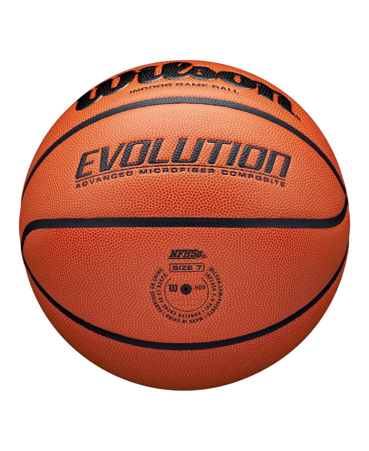Evolution Indoor Composite Game Basketball, Official Size 7 (29.5-in) K8Y3 - product image 7