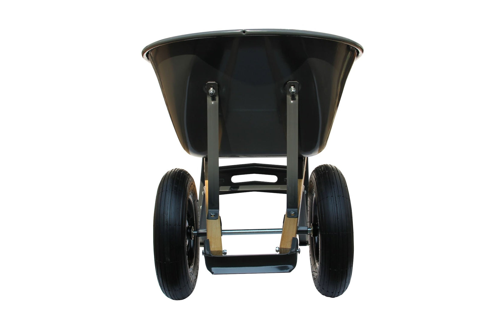 Steel Tray 2-Wheel Garden Wheelbarrow, 6-cu-ft R6A9 - product image 6
