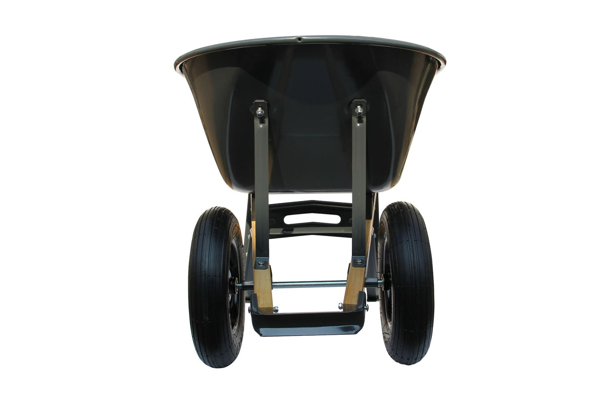 Steel Tray 2-Wheel Garden Wheelbarrow, 6-cu-ft L3X6 - product image 6