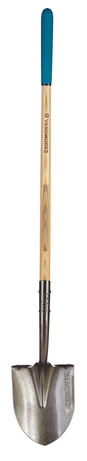 Tempered Steel Round Point Long Handle Shovel, 62-In, Hardwood Shaft A9D5 - product image 6