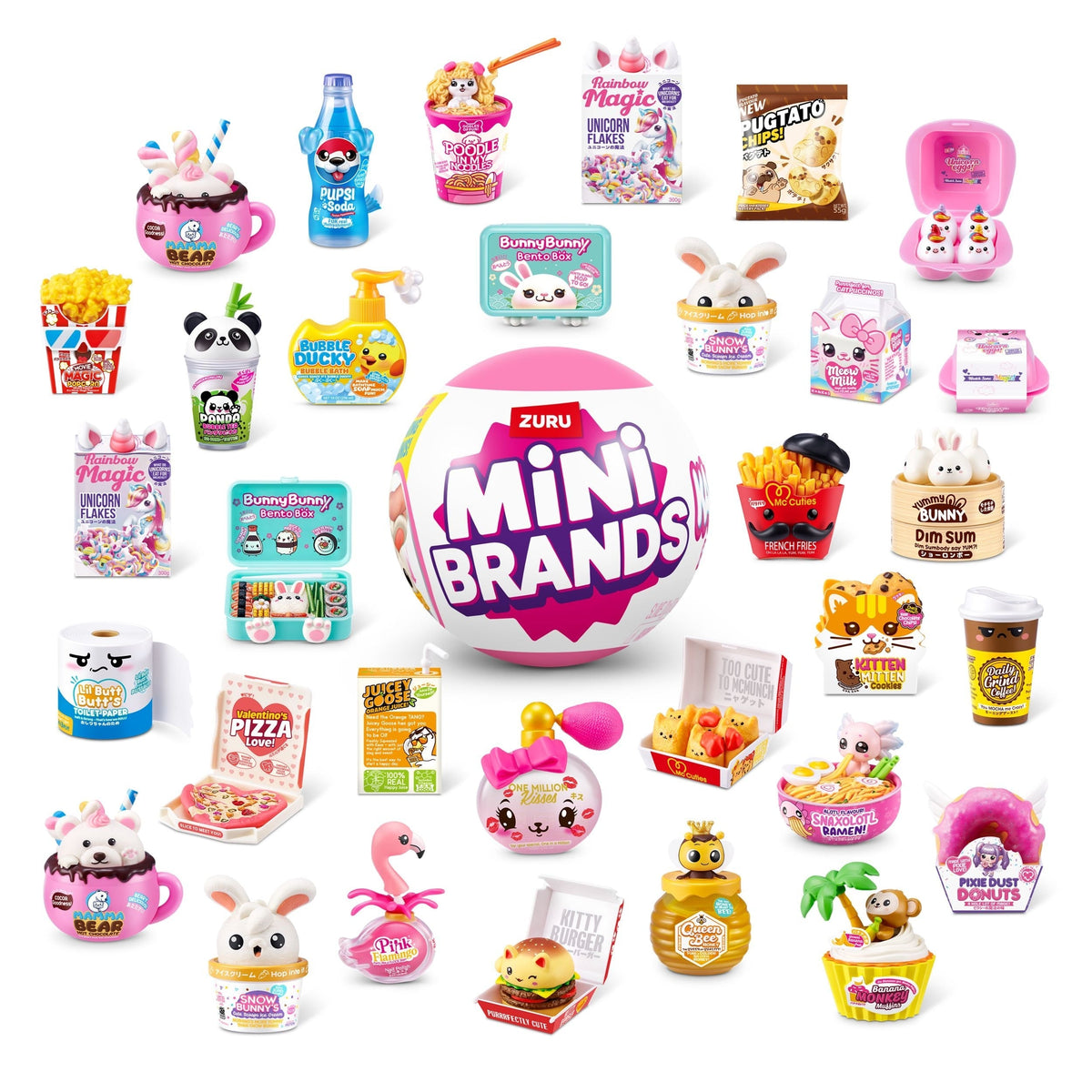 Mini Brand Kawaii Mystery Playset Capsule for Ages 3+, Assorted Contents V5X3 - product image 3