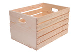 Solid Pine Wood Storage Crate, 20-in K2W0 - product image 1
