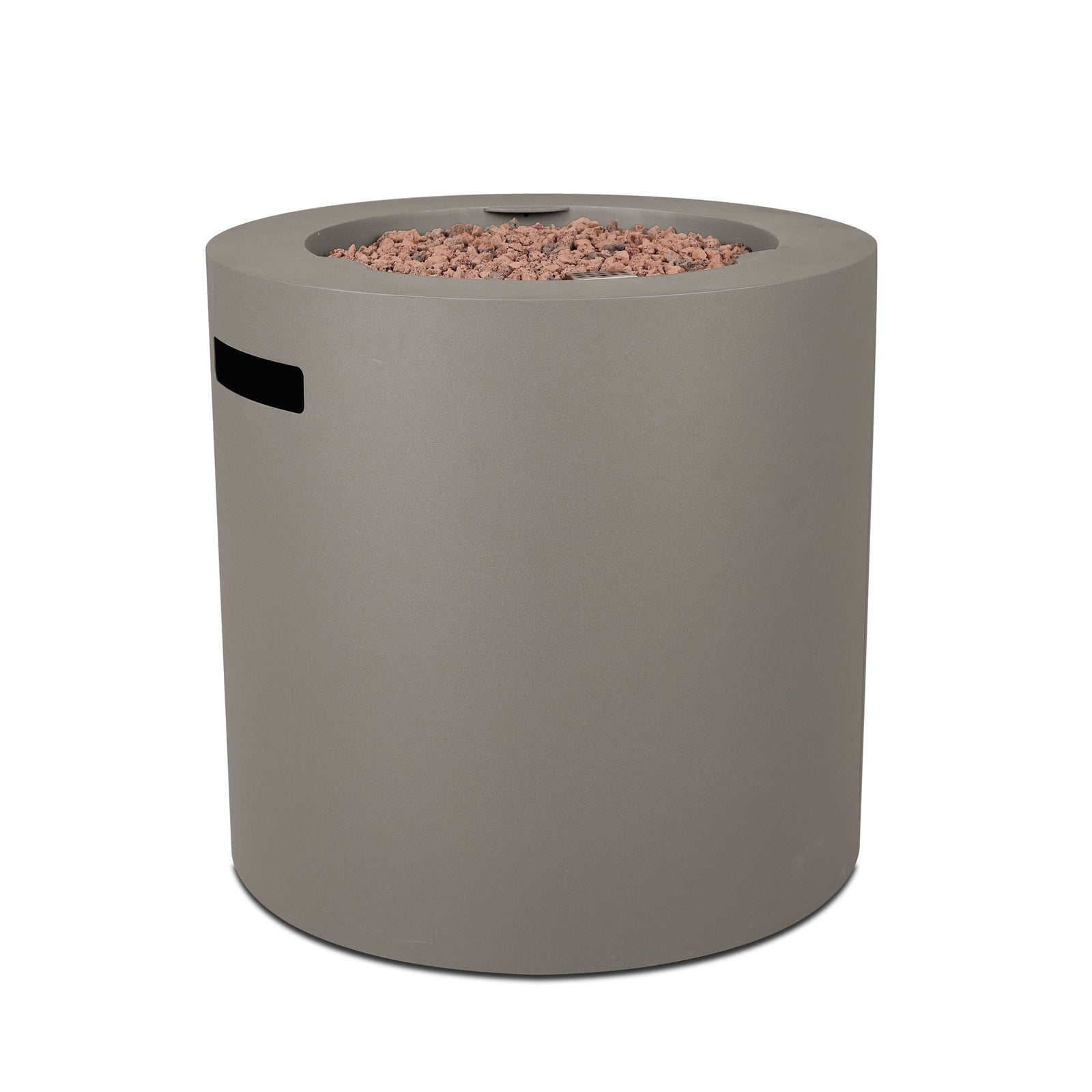 Steel Propane Fire Pit Hidden Tank in Mist Gray, 24-in P6Y8 - product image 2