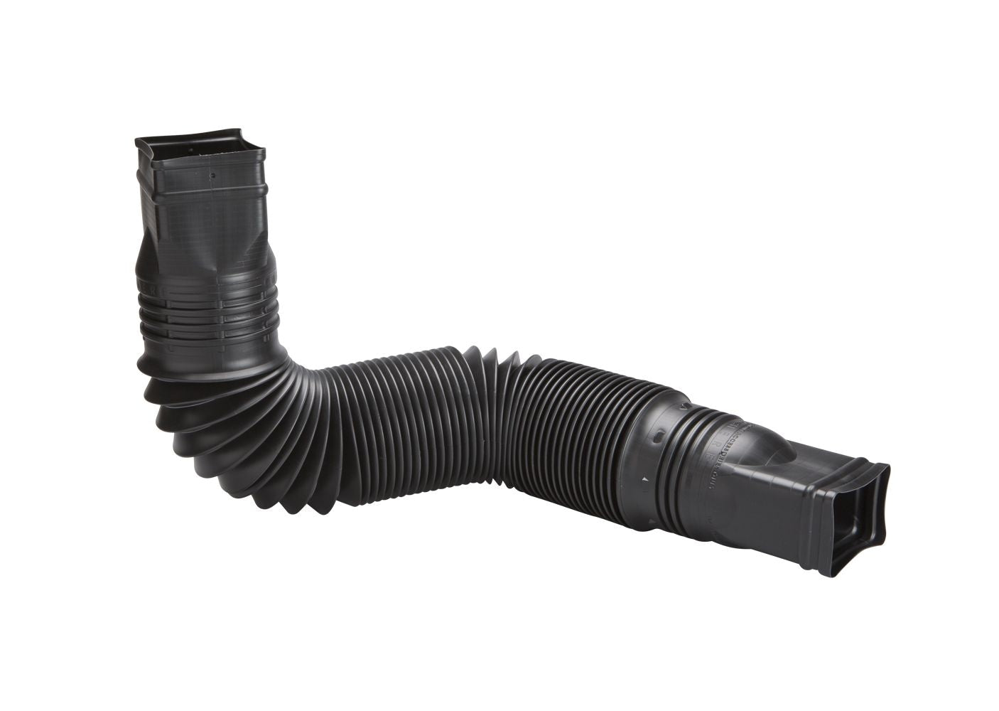 Canada Flex-a-Spout Vinyl Downspout Extension, Rust-proof, Black E6G7 - product image 1