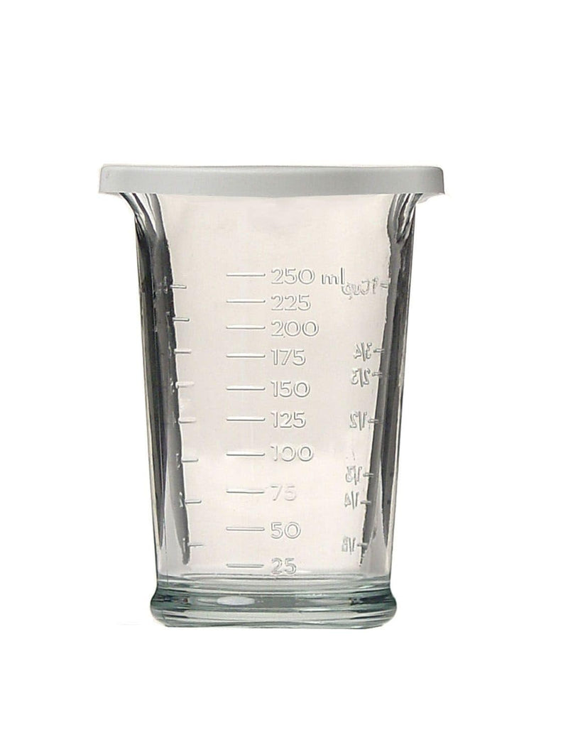 Triple-Pour Measuring Cup with Plastic Lid, 250-ml K4C1
