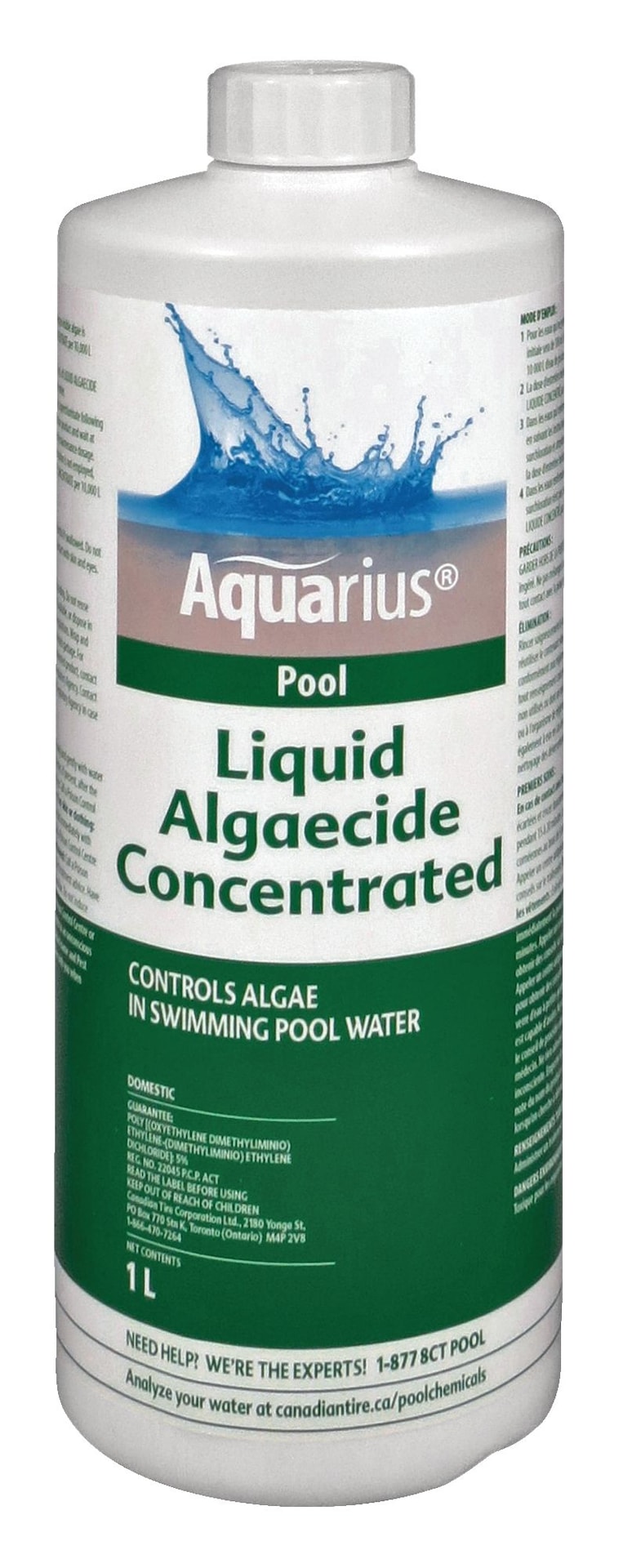40% Liquid Algaecide Concentrated, 1-L I9T5