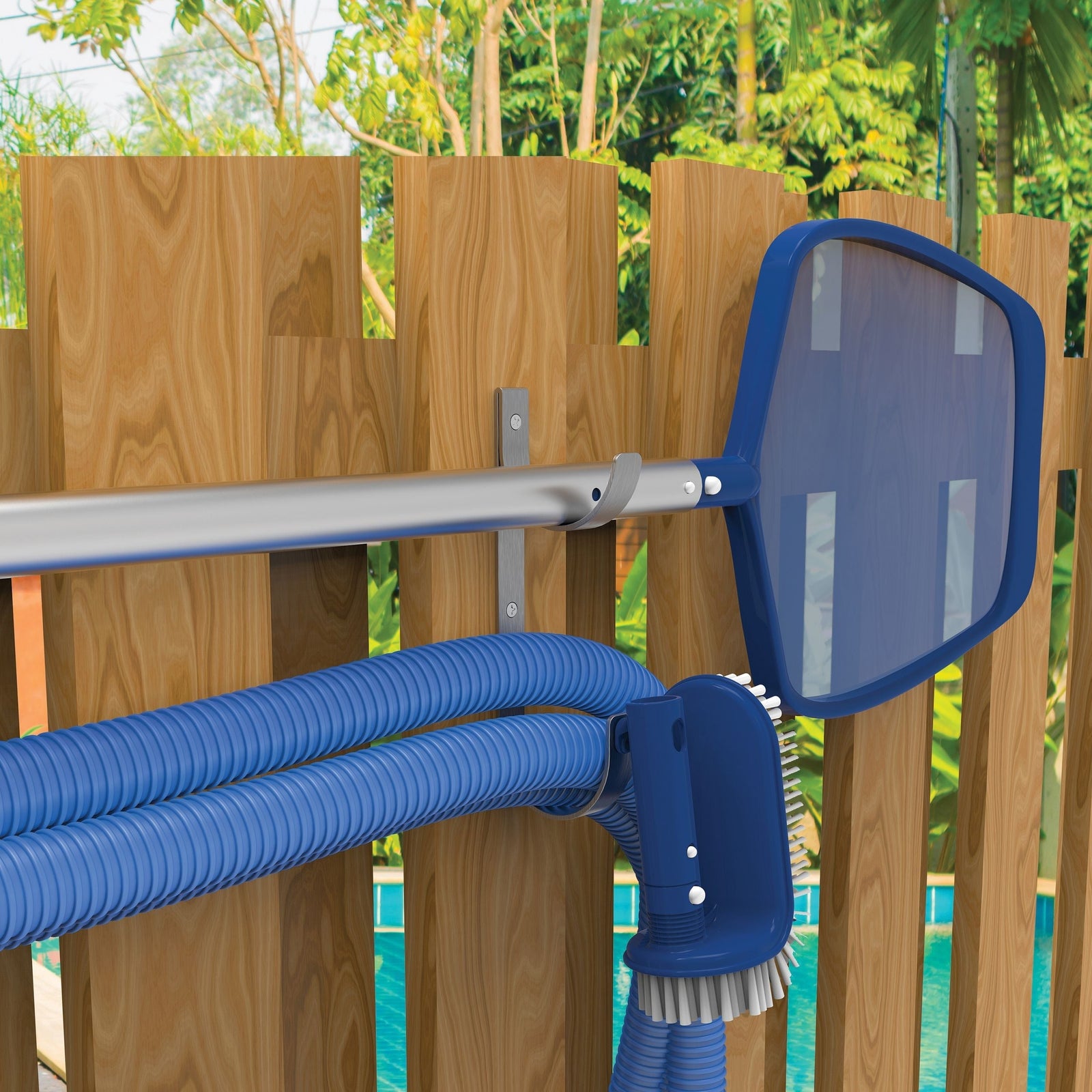 Double Hook Pool Accessory Hanger Hooks, 2-pk, 8.5-in F0Z6 - product image 4