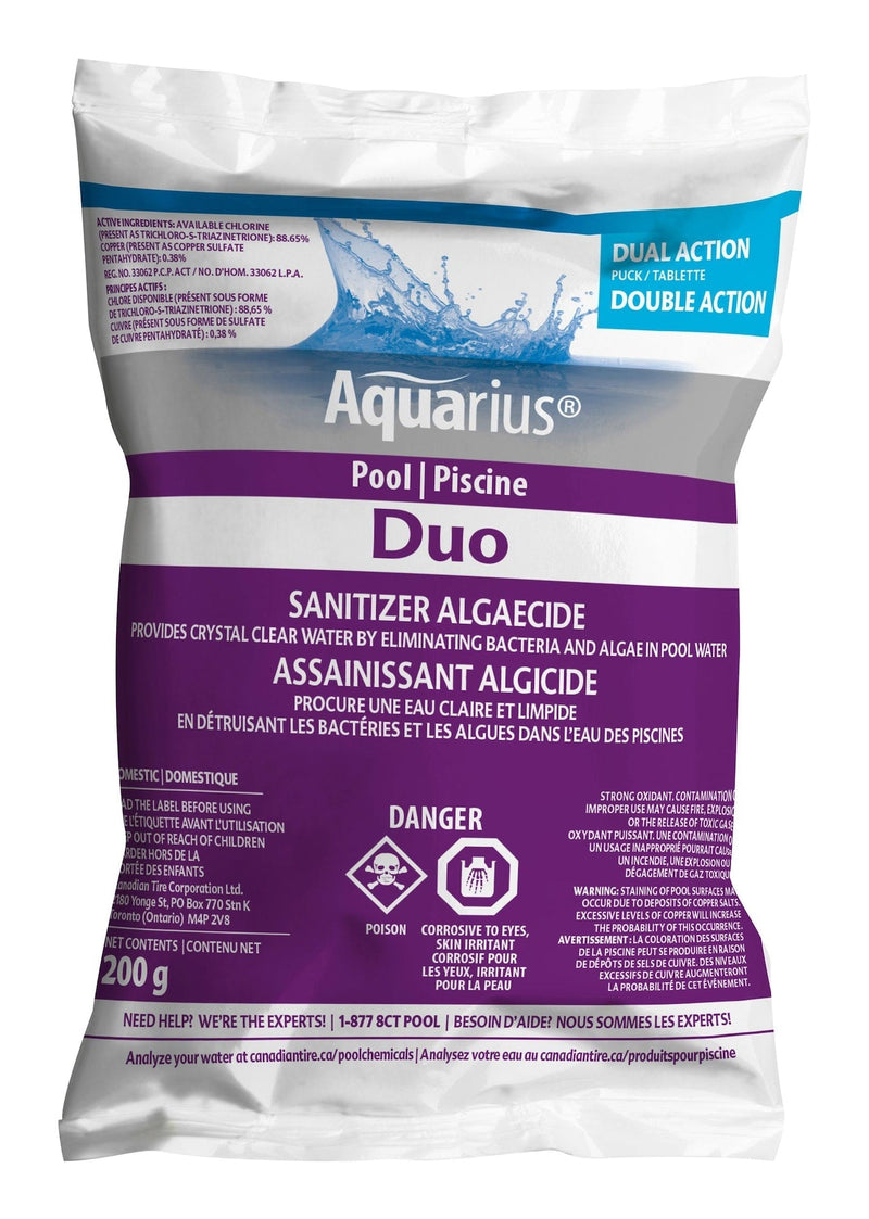 Duo Pool Sanitizer & Algaecide, 200-g I3V4