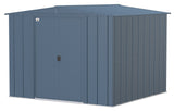 Classic Galvanized Steel Storage Shed, Blue Grey, 8-ft x 8-ft V1A5 - product image 1