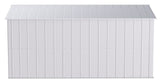 Classic Galvanized Steel Storage Shed, Flute Grey, 10-ft x 14-ft A4A7 - product image 7