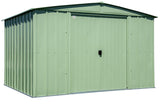 Classic Galvanized Steel Storage Shed, Sage Green, 10-ft x 8-ft Q8L1 - product image 4