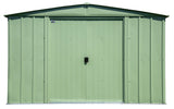 Classic Galvanized Steel Storage Shed, Sage Green, 10-ft x 8-ft Q8L1 - product image 5