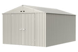 Elite 10x14-ft Cool Grey Corrosion-Resistant Steel Shed C1V0 - product image 2