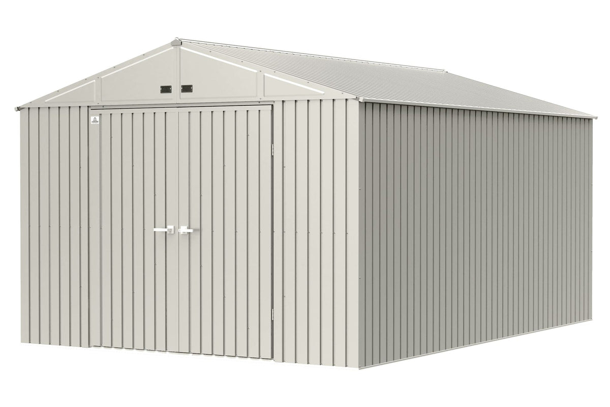 Elite 10x14-ft Cool Grey Corrosion-Resistant Steel Shed C1V0 - product image 2