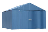 Elite 14x12-ft Anthracite Corrosion-Resistant Steel Shed Z7M3 - product image 1