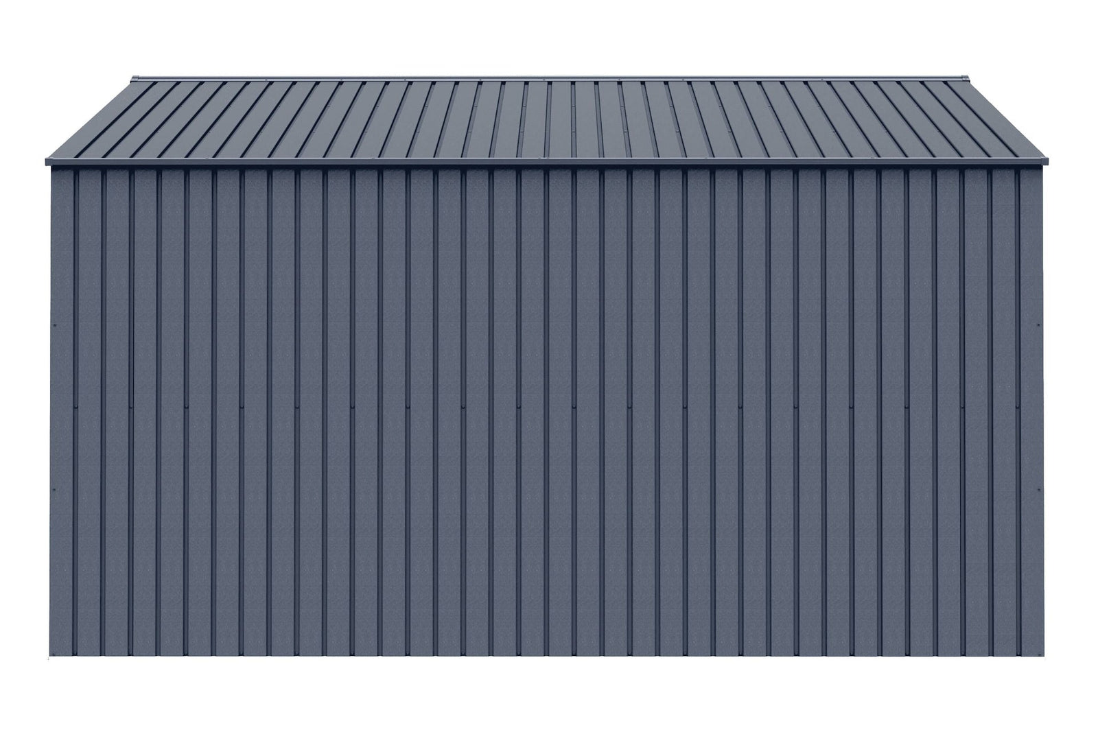 Elite 14x12-ft Anthracite Corrosion-Resistant Steel Shed Z7M3 - product image 6