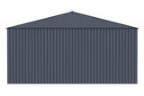 Elite 14x12-ft Anthracite Corrosion-Resistant Steel Shed Z7M3 - product image 7