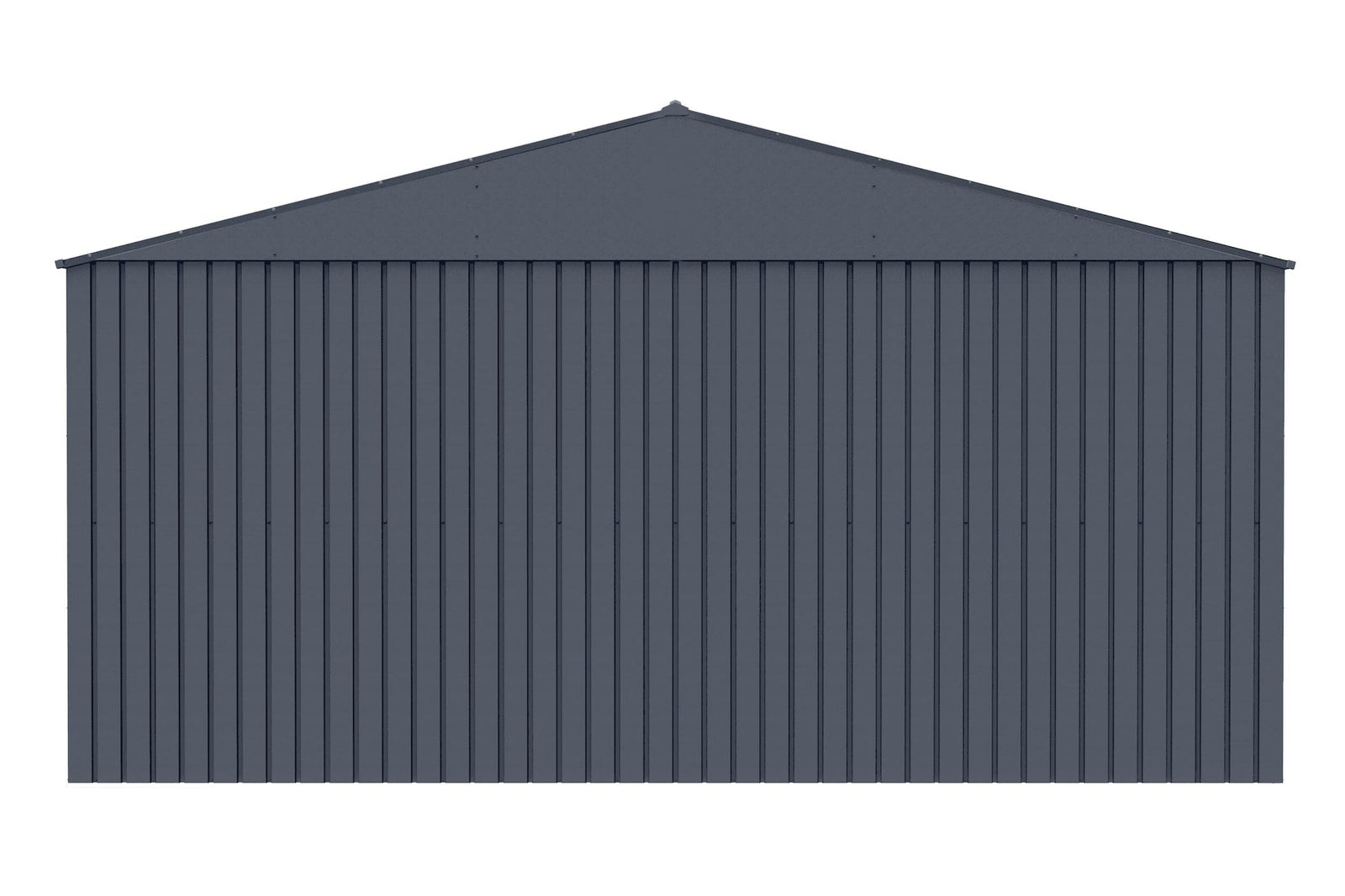 Elite 14x12-ft Anthracite Corrosion-Resistant Steel Shed Z7M3 - product image 7