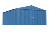 Elite 14x16-ft Blue Grey Corrosion-Resistant Steel Shed F5J1 - product image 1