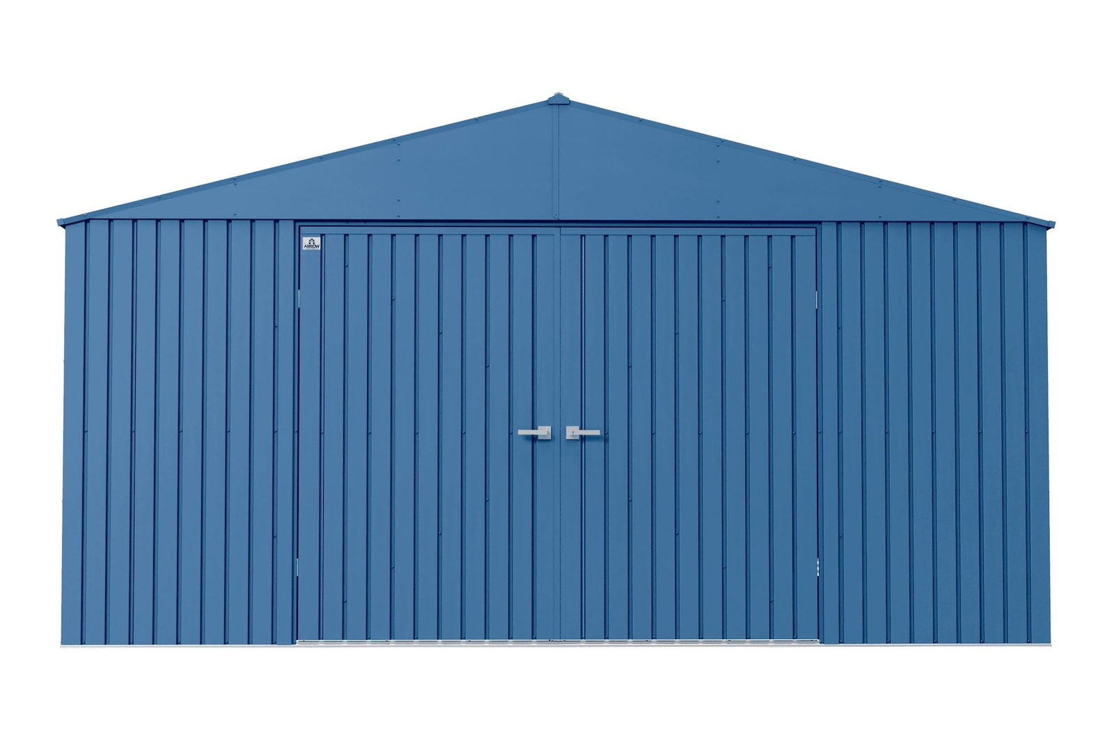 Elite 14x16-ft Blue Grey Corrosion-Resistant Steel Shed L5U4 - product image 3