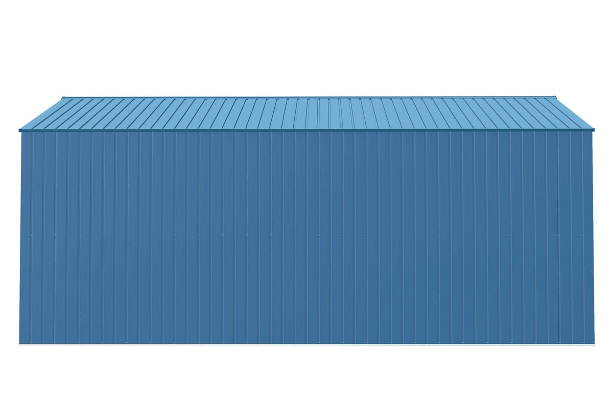 Elite 14x16-ft Blue Grey Corrosion-Resistant Steel Shed L5U4 - product image 5