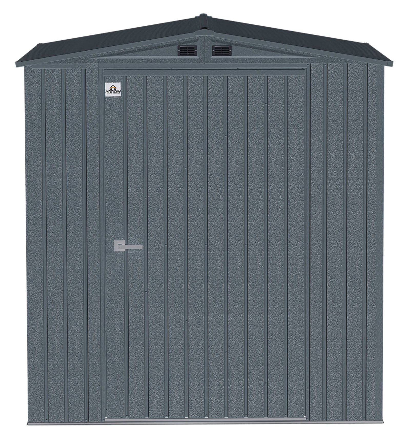 Elite Steel Storage Shed with Pent Roof, Anthracite, 6-ft x 6-ft L6A6 - product image 3