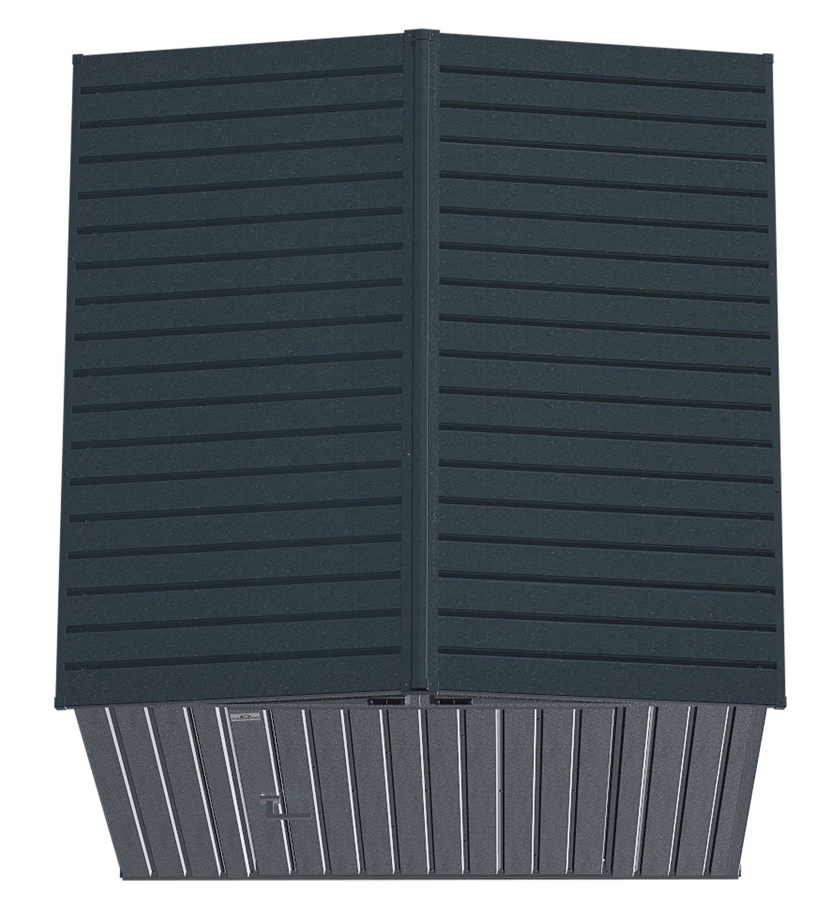 Elite Steel Storage Shed with Pent Roof, Anthracite, 6-ft x 6-ft L6A6 - product image 5