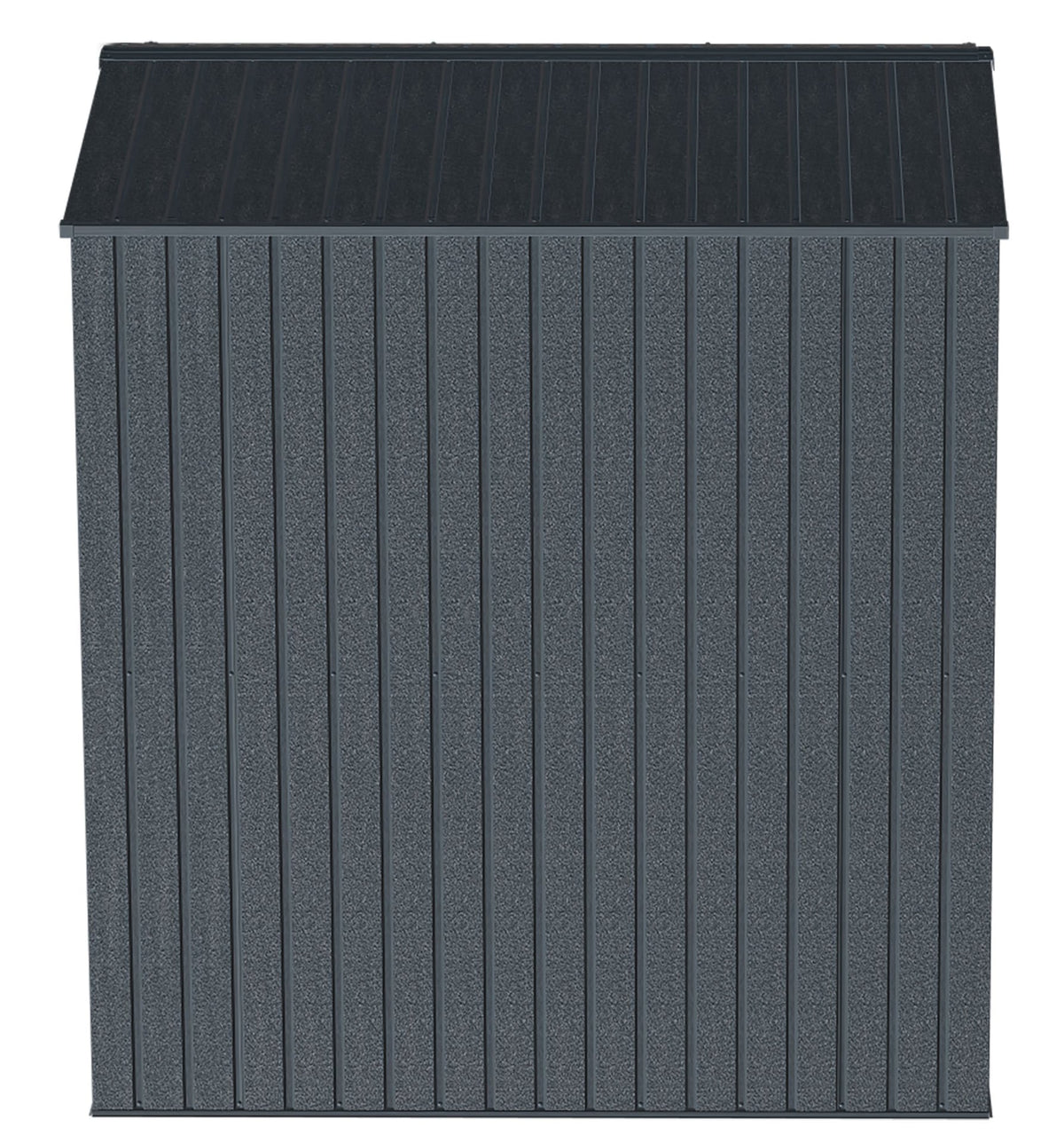 Elite Steel Storage Shed with Pent Roof, Anthracite, 6-ft x 6-ft L6A6 - product image 6