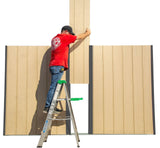 Ironwood Steel Hybrid Shed Kit, Anthracite, 10-ft x 12-ft U1D2 - product image 2