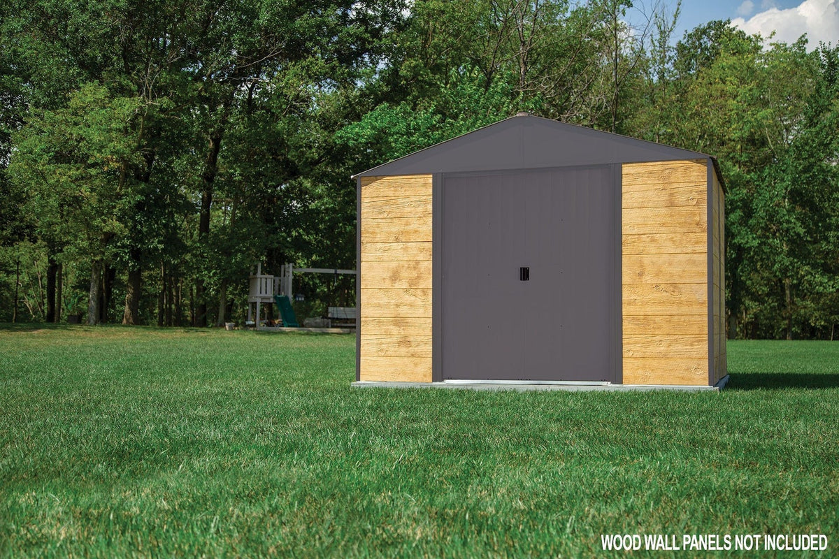 Ironwood Steel Hybrid Shed Kit, Anthracite, 10-ft x 12-ft N4O9 - product image 5