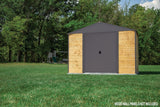 Ironwood Steel Hybrid Shed Kit, Anthracite, 10-ft x 12-ft U1D2 - product image 5
