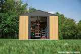 Ironwood Steel Hybrid Shed Kit, Anthracite, 10-ft x 12-ft N4O9 - product image 8