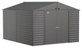 Select Galvanized Steel Storage Shed, Charcoal, 10-ft x 12-ft V6C0 - product image 2