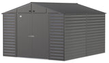 Select Galvanized Steel Storage Shed, Charcoal, 10-ft x 12-ft V6C0 - product image 3